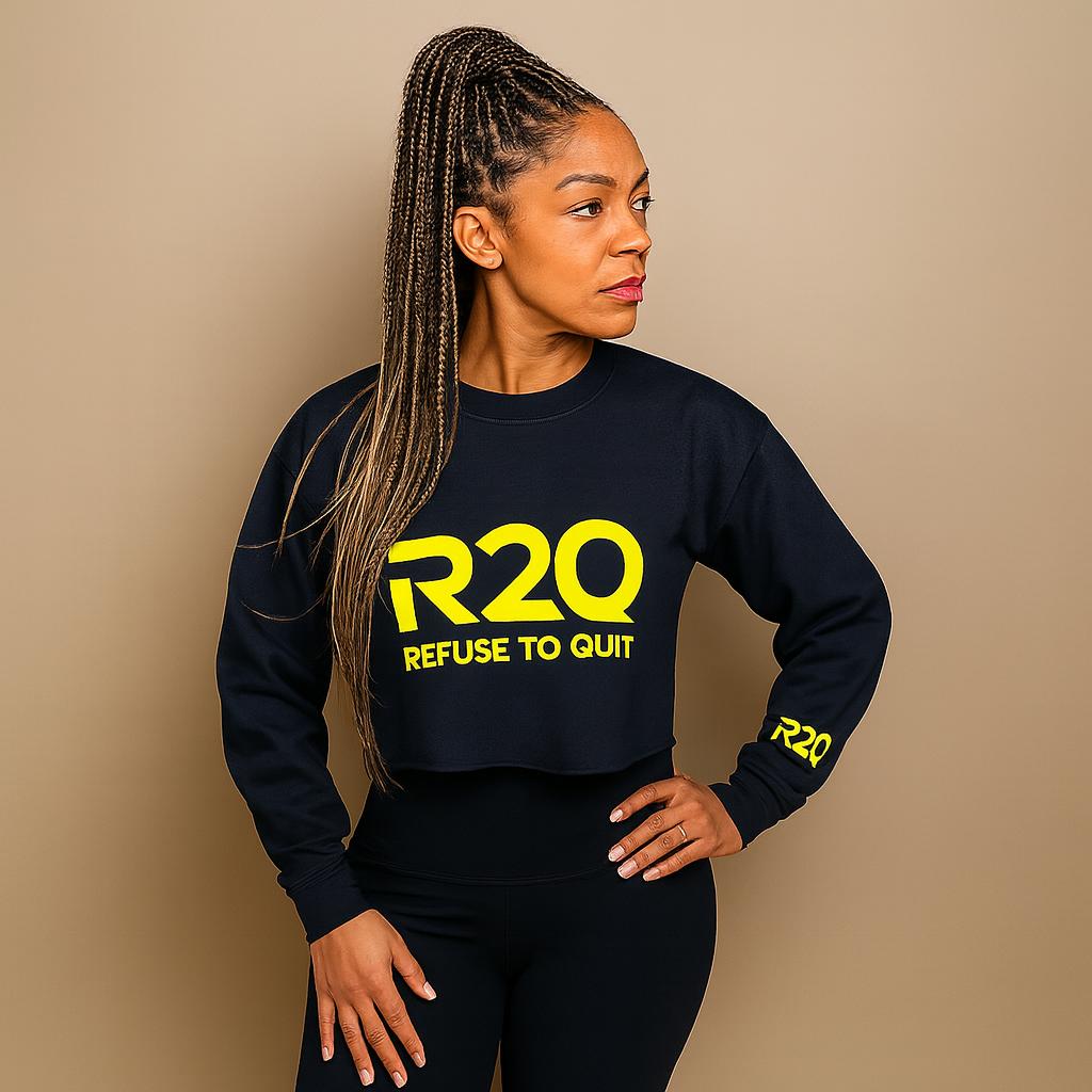 Women's Cut-Off Workout Sweatshirt