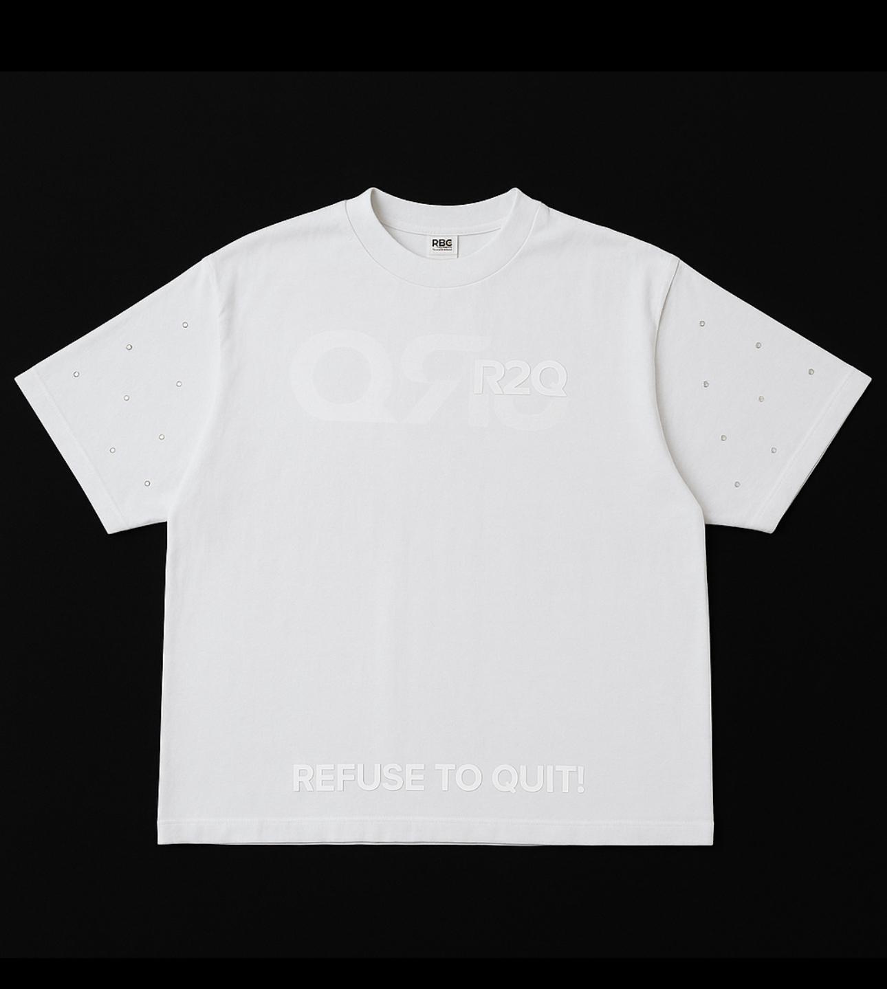 Oversized bling arms box shirt
