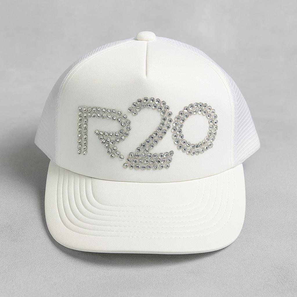 Custom baseball puff hats with Bling