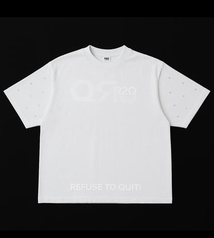 Oversized bling arms box shirt